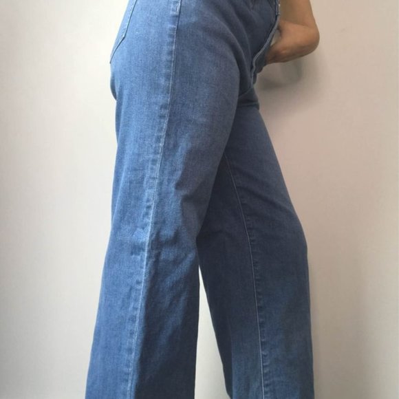 High waist wide leg cropped - Picture 2 of 7